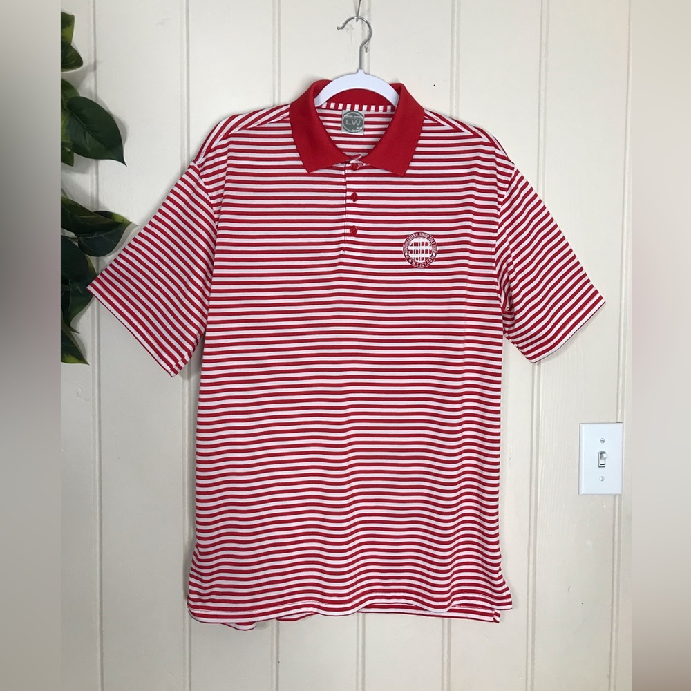 Red Whit Stripe Levelwear Southeastern Junior Golf Tour Polo Shirt
Medium Unisex - Picture 6 of 16